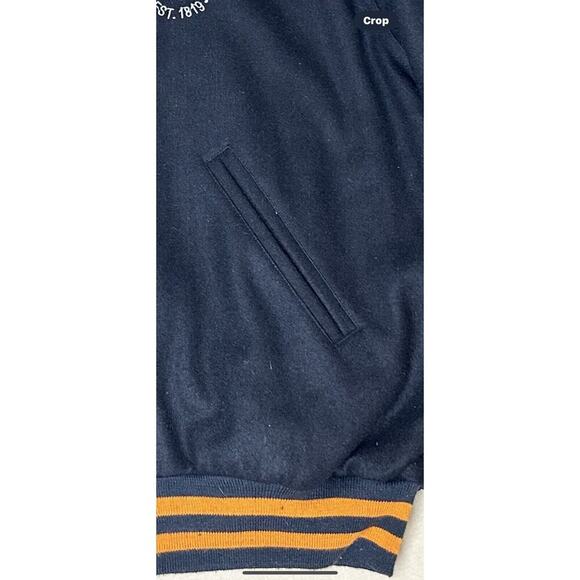 University of Virginia Vintage Reversible Heavy Varsity Jacket XL - Picture 4 of 15